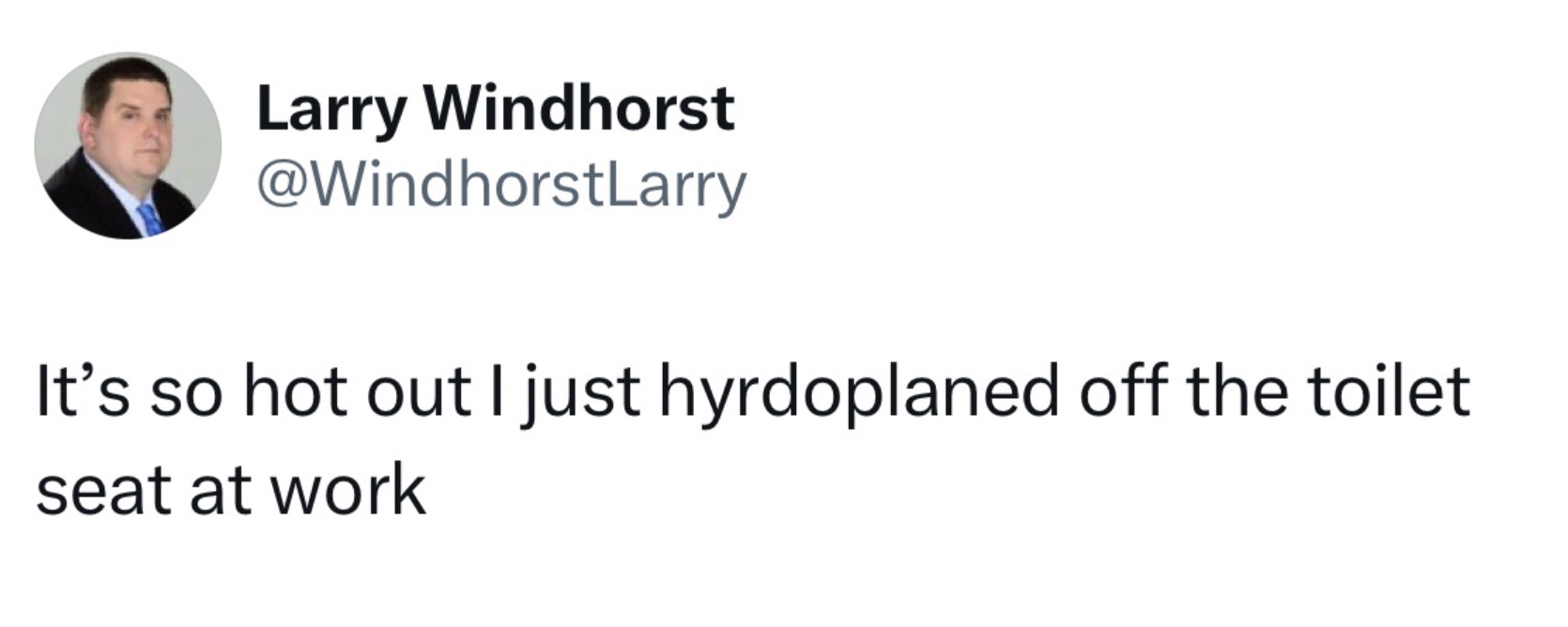 Keep this to yourself please.